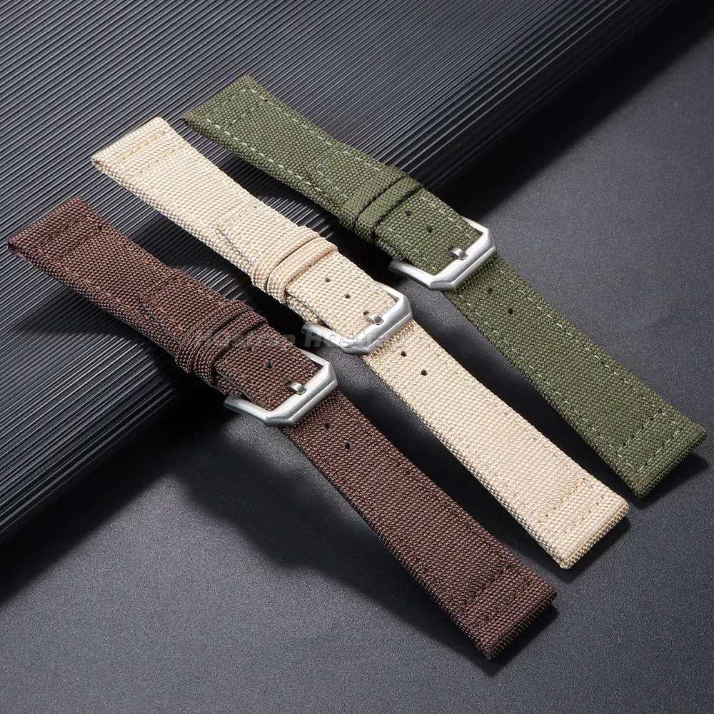 Nylon Canvas Watch Strap for I - огляд і ціна Suede Strap Watch
